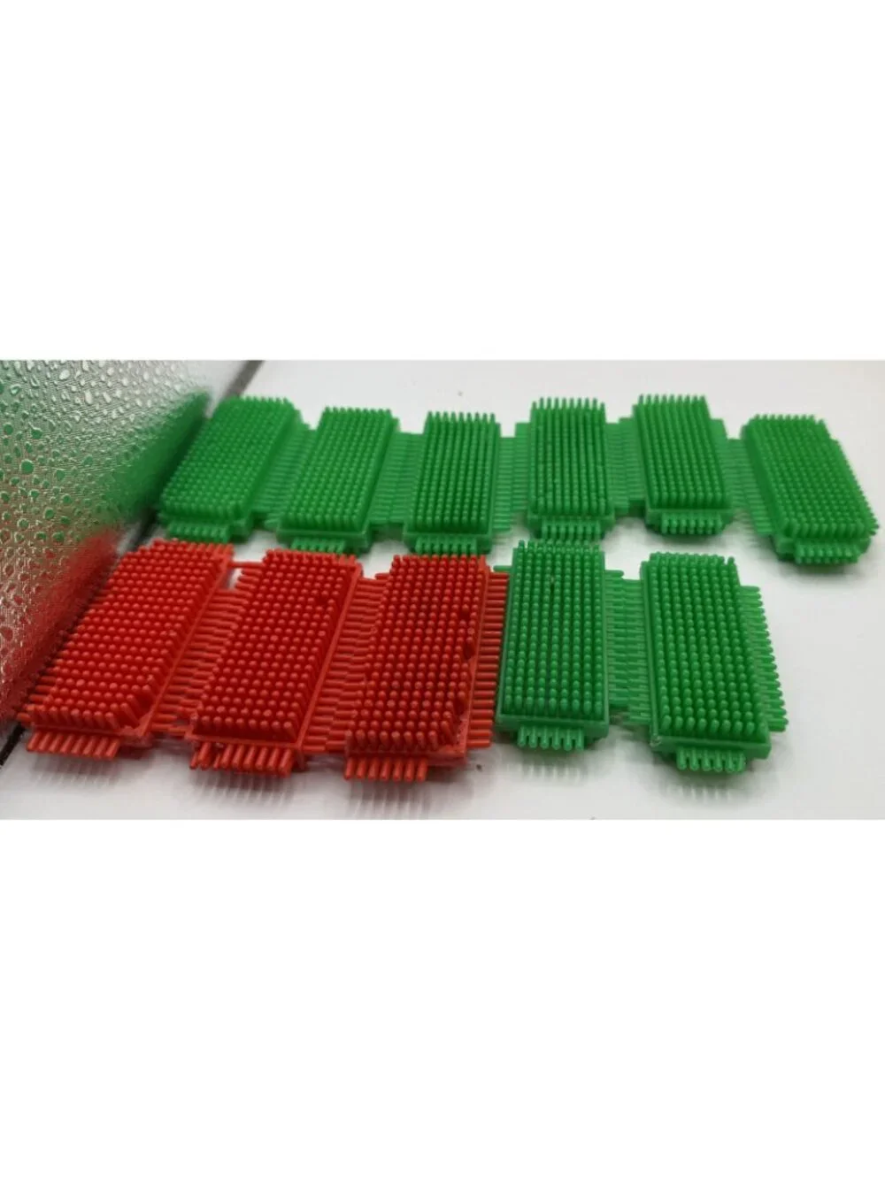 70 Vintage Bristle Blocks Lot Car Teddy Bear Wheels